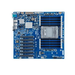 Server <b>Motherboard</b> GYGABYTE MU92-TU1 <b>ATX</b> 3rd Gen Intel Xeon Scalable W-3300 Processor DDR4 LGA-4189 Intel C621A Server MBD - Product Image 1