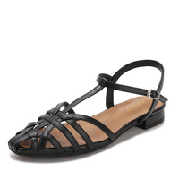 Nouvelles sandales minimalistes de luxe léger, chaussures plates élégantes et polyvalentes pour les trajets quotidiens, les sorties en plein air, les rendez-vous et les soirées