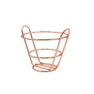 Modern Wire Storage <b>Basket</b> With Handles Bowl Shape Multi-Purpose Neatening Organizer wire storage <b>basket</b> Eco-friendly - Product Image 1