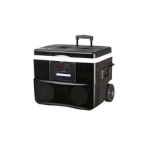 Enceinte portable d'extérieur crx3.0 50L, résistante aux basses températures, avec rangement, idéale pour le camping, niveau d'étanchéité IPX4 exclusif.