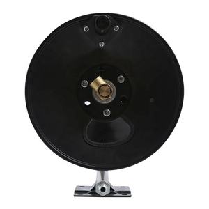 Enrouleur de tuyau manuel haute pression SPS 5000 PSI 200 pieds avec bras pivotant, support de montage et acier robuste - Product Image 5