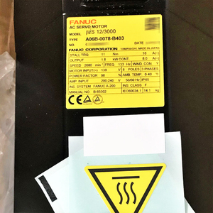 มอเตอร์เซอร์โว Fanuc A06B-0078-B403ใหม่ดั้งเดิมสำหรับเครื่องกลึง CNC การเขียนโปรแกรม PLC การควบคุมอุตสาหกรรมรับประกัน12เดือน - Product Image 2