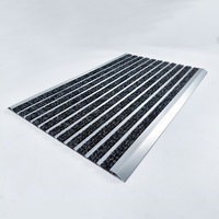 Tapis anti-poussière moderne en aluminium lavable, épaisseur 1 cm, vente directe usine pour entrées