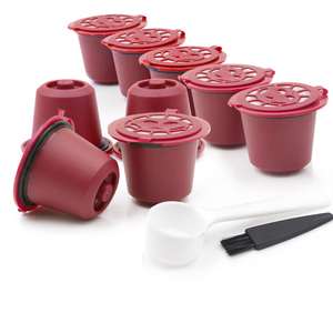 I CAFILAS Filtres <span class=keywords><strong>à</strong></span> capsules de <span class=keywords><strong>café</strong></span> réutilisables et rechargeables écologiques en PP pour machines - Product Image 1