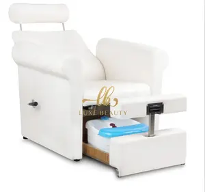 豪华欧式美甲沙龙足部水疗椅可调修脚椅现代水疗按摩椅水疗中心磁性喷射