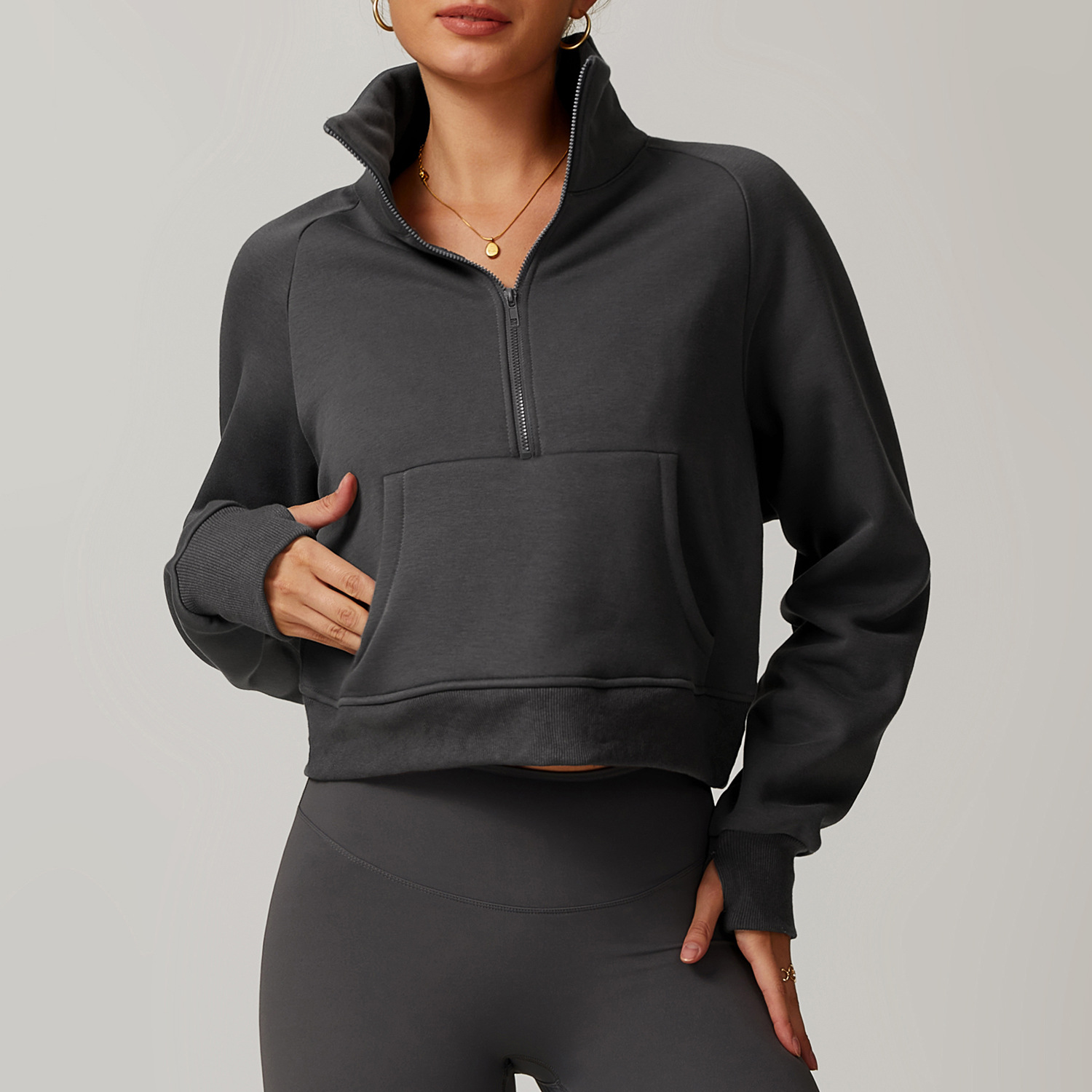 Sweatshirt-Gery