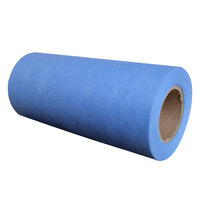 Rouleau de tissu non tissé SMS SMMS PP imperméable et antistatique pour draps et blouses chirurgicales