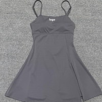 Robe Camisole Amincissante Style Européen et Américain pour Femme, Couleur Unie, Polyvalente, Style Sportif, Anti-Transpiration – Grande Vente