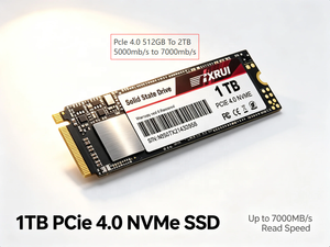 TXRUI OEM 1TB M.2 NVMe PCIe 4.0 SSD ฮาร์ดดิสก์แบบโซลิดสเตทภายในสำหรับอัปเกรดแล็ปท็อปและเดสก์ท็อป บรรจุภัณฑ์แบบขายส่ง 20 ชิ้น มีจำหน่าย - Product Image 4