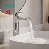 Robinet de salle de bain Frascio Watermark, mitigeur chaud/froid en laiton pour hôtel avec robinet d'eau, mitigeur bain et douche