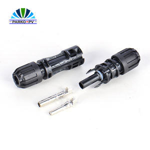 <span class=keywords><strong>Connecteur</strong></span> de câble solaire PV mâle/femelle de haute qualité 1500V IP68 étanche avec boîtier en nylon et connexions en cuivre étamé - Product Image 2