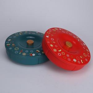 Chinees Nieuwjaars snackplateau, snoep- en noten serveerplateau, verdeeld voedselplateau voor snoepjes, salontafel - Product Image 2