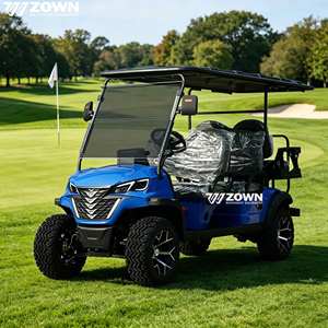 Wholesale Electric Golf Cart With Cargo <b>Box</b> CE Certified 2 Seats 30-50Km/h Durable Golf Utility Cart 48V Lithium Battery - Product Image 1