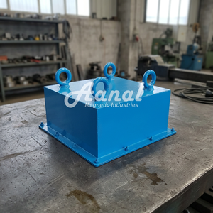Separador Magnético Permanente Industrial de Alta Resistencia, Magnético de Bloque para Cinta Transportadora Superior, Eliminador de Hierro - Product Image 2