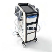 Nouvelle machine de beauté magnétique à quatre têtes 2026, la dernière technologie pour le remodelage corporel, l'amincissement et le renforcement musculaire, réduction de la graisse