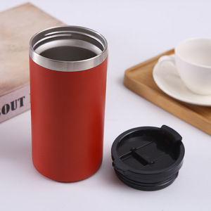 Taza de vaso 3 en 1 con recubrimiento en polvo de 16oz, enfriadores de latas de cerveza y Cola aislados al vacío, soporte para latas de escarcha para <span class=keywords><strong>el</strong></span> uso de café de regreso a la escuela - Product Image 5