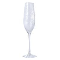 Flûtes à champagne en verre en gros, verres à toast pour fêtes, verrerie durable avec logo personnalisé pour services de traiteur