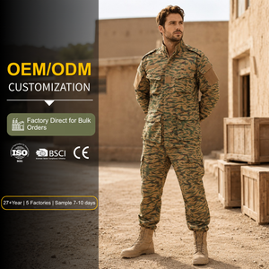Tenue de <span class=keywords><strong>Combat</strong></span> Personnalisée Burkina Faso Orange Lizard Camo ACU – Combinaison Tactique Extérieure en Polyester OEM pour Professionnels - Product Image 1