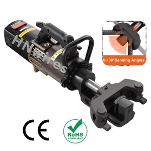 เครื่องดัดเหล็กเส้นแบบพกพา ได้รับการรับรองมาตรฐาน CE ขนาด 4-32 มม. 110V/220V สำหรับเหล็กเส้นหลากหลายชนิด เครื่องมือสำหรับงานก่อสร้าง - Product Image 3
