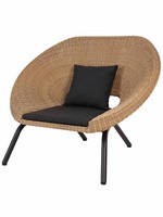Ensemble de canapés d'extérieur en rotin pour villa, hôtel, cour et jardin, tables et chaises en osier imperméables et résistantes au soleil