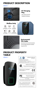 DIBOEV Type 2 7KW EV Station de charge APP contrôlée Wallbox niveau 2 chargeurs de voiture à domicile pour <span class=keywords><strong>BMW</strong></span> I3 pour VW BYD nouvel état - Product Image 5