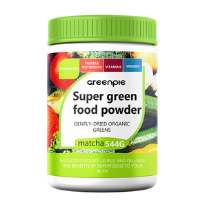 Sức khỏe siêu màu xanh lá cây trái cây rau bột qua biên giới Probiotics Spirulina Chlorella siêu màu xanh lá cây trộn hỗn hợp bột - Product Image 1
