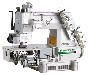 Machine à coudre industrielle 008-04085P/VML(C) pour l'insertion/le collage élastique de tissus pour pantalons de jogging - Product Image 1