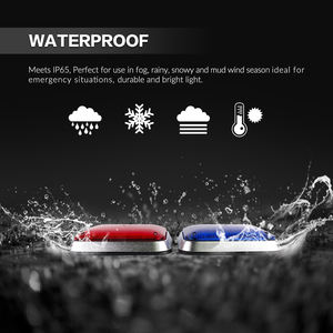 Nouveau phare stroboscopique d'urgence CIGO LED-29A haute puissance et haute luminosité rouge bleu pour <span class=keywords><strong>ambulance</strong></span> et camion 12V Garantie 1 an - Product Image 3