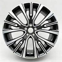 Jantes de voiture forgées en une seule pièce de 18 à 26 pouces, finition noire brillante, face usinée, jantes en alliage forgées personnalisées Y000