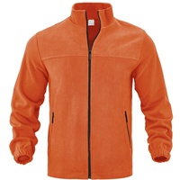 Nouvelle Collection 2026 – Blouson Homme Slim Décontracté en Polaire Coupe-Vent à Col Montant et Fermeture Éclair pour Sports d'Automne et d'Hiver en Extérieur – Couleur Unie – Vente Flash Transfrontalière