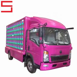 PAS CHER SINOTRUK HOWO 4X2 VAN LIGHT <span class=keywords><strong>STAGE</strong></span> TRUCK AD TRUCK - Product Image 3