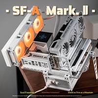 All-aluminum CNC Open-frame ATX Vertical Graphics Card Desktop Installation Suitable for Future Mach SF-A Open Chassis