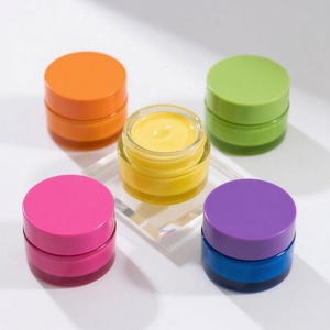 Tarro de Vidrio Cosmético Rojo y Amarillo Vacío de 30g 50g con Tapa para Almacenamiento de Crema Facial y Loción - Product Image 4