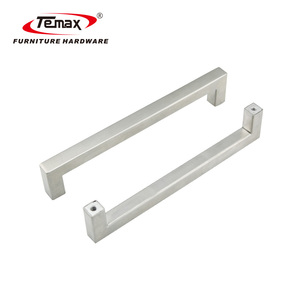 Tirador de puerta de acero inoxidable cuadrado de moda Temax para herrajes para muebles - Product Image 6