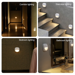 <b>Motion</b> Activated <b>Led</b> Wall Lamp 3000K Soft Warm White Adhesive Installation for Bedroom Kitchen Stairs Hallway <b>LED</b> Wall <b>Light</b> - Product Image 2