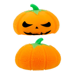 Balle anti-stress géante en forme de citrouille, moelleuse et compressible, pour enfants et adultes - Cadeaux de fête d'Halloween et de Noël, vente en gros - Product Image 5