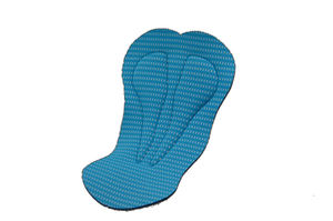 Imbottitura per ciclismo ANTI-UV, igroscopica, ad asciugatura rapida, in schiuma, tipo chamois, per pantaloncini da ciclismo. - Product Image 2