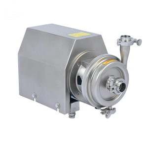 Sanitary Stainless Steel SS304 SS316L Open Impeller Milk <b>Beer</b> Transfer Centrifugal <b>Pump</b> With Discharge - Product Image 1