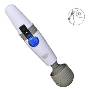 In 2024 the new touch liquid crystal massage stick super 9 section torsion design female vibrator