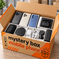 Tablet, Power Bank, Earphone, Game Controller Dapat Dapat Secara Acak di Mystery Box Berkualitas Tinggi, Ponsel untuk Grosir dan Resale