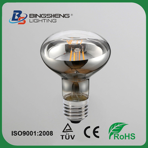 Mitad de oro G45 Edison globo bombilla LED 4 W plateado punta Vintage bombilla LED de filamento E26 candelabros Base lámpara 40 vatios Equ - Product Image 3