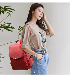 Women <b>Backpack</b> Fashion Design High Quality Leather Female <b>School</b> Bag Multifunction <b>Large</b> Capacity Travel <b>Backpacks</b> - Product Image 2