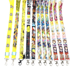 高品質 低価格 安い カスタム 昇華印刷 ネックストラップ かわいい 可愛い カートゥーン アニメ ランヤード - Product Image 1