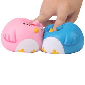 Pu Fidget Toy Cute Connected Birds Slow <b>Rebound</b> Stress Reliever For Kids 2 4 Years Unisex - Product Image 5