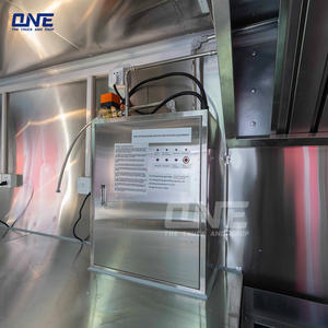 Remorque de nourriture carrée de 6m Toutes les couleurs Restaurant mobile disponible - Product Image 6