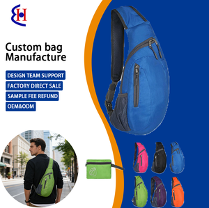 Sac bandoulière polyvalent, sac de poitrine portable, sangle ergonomique pour usage quotidien, voyages, shopping, vente en gros - Product Image 1