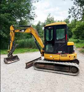 รถขุดขนาดเล็กราคาถูก 5 ตัน Caterpillar 305 Cat 305CR รถขุดมือสอง รถขุดตีนตะขาบ Cat 303.5 303 305.5 Beaker - Product Image 3