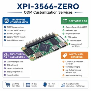 Mini PC Box 4K avec processeur Quad-core ARM Cortex-A55, émulateur Raspberry <span class=keywords><strong>Pi</strong></span> OS, carte de développement audio RK3566 - Product Image 6