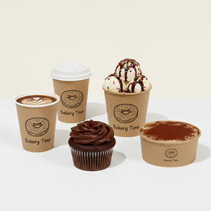 Custom Printed Takeaway Food Packaging Box Bakery Street Snack Recyclable Paper <b>Container</b> Your Logo Fast Food - Product Image 5
