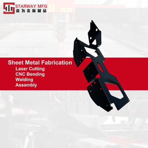 สตาร์เวย์ รับผลิตชิ้นส่วนโลหะแผ่นขนาดใหญ่ตามสั่ง ด้วยวิธีตัดเลเซอร์ เชื่อม และปั๊มขึ้นรูป สำหรับรั้วสวน ทำจากสแตนเลส - Product Image 1